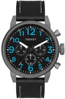 Thumbnail for your product : Tsovet 'JPT-TS44' Chronograph Leather Strap Watch, 44mm