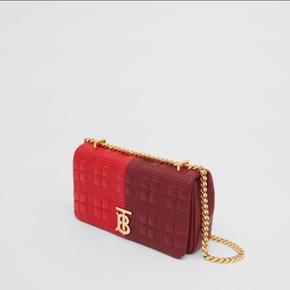 Burberry Small Quilted Colour Block Lambskin Lola Bag