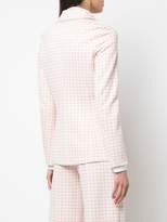 Thumbnail for your product : Rosetta Getty Checked Fitted Jacket