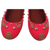 Thumbnail for your product : Marc Jacobs Pink Leather Ballet flats
