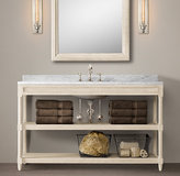 Thumbnail for your product : Restoration Hardware Weathered Oak Extra-Wide Single Washstand