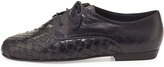 Thumbnail for your product : Sesto Meucci Naxos Woven Leather Oxford, Navy