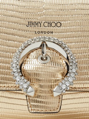 Jimmy Choo Wallet lizard-effect clutch bag