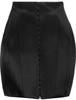 Thumbnail for your product : Balmain Satin Mini Skirt