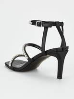 Thumbnail for your product : Very Harlow Jewel Strap Sandals - Black