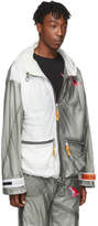 Thumbnail for your product : Heron Preston SSENSE Exclusive Grey and White JUMP Jacket