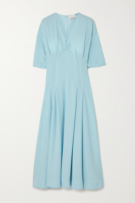 3.1 Phillip Lim - Pleated Crepe Midi Dress - Blue