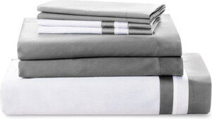 Downright Vilanova European Bed Linen 300 Thread Count 100% Cotton Sheet Set