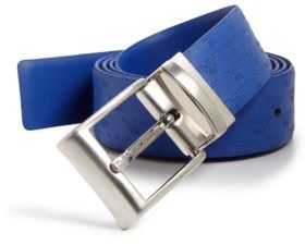 Giorgio Armani Logo Embossed Reversible Belt