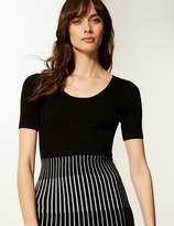 Thumbnail for your product : Marks and Spencer Ribbed Striped Knitted Dress
