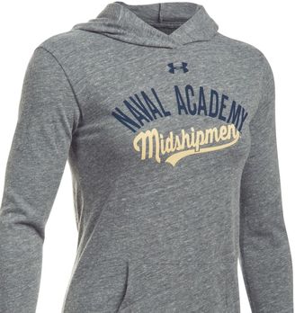 Under Armour Women's Navy UA Charged Cotton® Tri-Blend Hoodie