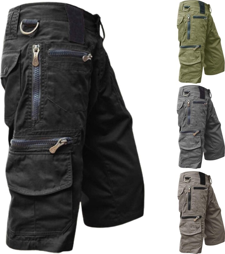 Juokeiat Men's Long Linen Cotton Blend Casual Beach Trousers Side