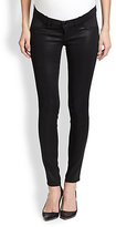 Thumbnail for your product : J Brand Maternity Coated Skinny Maternity Jeans