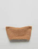 Thumbnail for your product : ASOS Design Mohair Mix Twist Front Headband