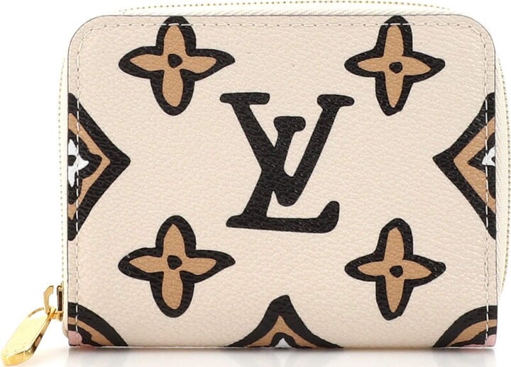 Louis Vuitton Zippy Coin Purse Wild at Heart Monogram Giant - ShopStyle  Wallets & Card Holders