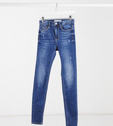 Thumbnail for your product : Stradivarius Tall high waist skinny jean in dark wash