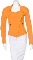 Thumbnail for your product : Roland Mouret Stretch Knit Moto Jacket