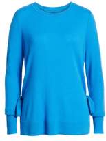 Thumbnail for your product : Halogen Side Tie Cashmere Sweater