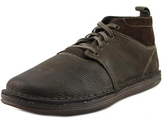 Merrell Bask Sol Mid Men Round Toe Leather Brown Oxford.