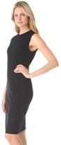Thumbnail for your product : Vince Rib Knit Sleeveless Dress
