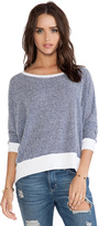 Thumbnail for your product : Michael Lauren Fred Long Sleeve Cape Top