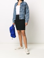 Thumbnail for your product : Tommy Jeans Logo Tape Fitted Bodycon Skirt