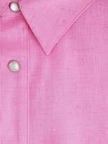 Thumbnail for your product : AMI Paris Long-Sleeved Shantung Shirt