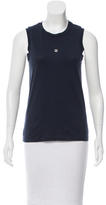 Thumbnail for your product : Chanel Sleeveless Jersey Knit Top