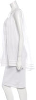 Thumbnail for your product : Calypso Sleeveless Pleated Blouse w/ Tags