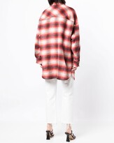 Thumbnail for your product : IRO Blurred-Check Long-Sleeved Shirt