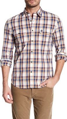 Timberland Long Sleeve Slim Fit Check Shirt