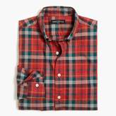 Thumbnail for your product : Mercantile Classic flex heather washed shirt in plaid