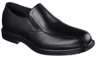 Skechers Men's Relaxed Fit Gretna Slip-Resistant Slip-On - Black Slip-on Shoes