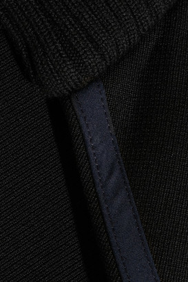 Victoria Beckham Belted Wool Gilet - Black