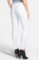 Thumbnail for your product : NYDJ 'Gina' Stretch Skinny Jeans (Optic White)