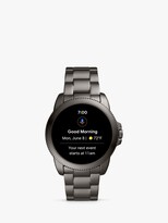 Thumbnail for your product : Fossil FTW4049 Men's Gen 5E Bracelet Strap Smartwatch, Grey/Black