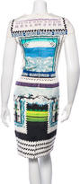 Thumbnail for your product : Mary Katrantzou Digital Print Sheath Dress