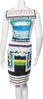 Mary Katrantzou Digital Print Sheath Dress