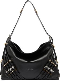 Givenchy Voyou medium leather bag with multi-buckles