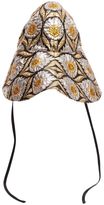 Thumbnail for your product : Gucci 'w Iris' Sandy Flower Lurex Hat