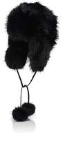 Thumbnail for your product : Barneys New York Women's Fur Trapper Hat - Black
