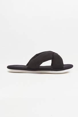 Puffy Knotted Slide Sandals