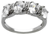 Thumbnail for your product : Lord & Taylor Silver Tone and Cubic Zirconia Ring