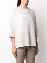 Thumbnail for your product : Peserico Embellished Linen Blouse