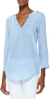 Thumbnail for your product : Joie Marlo Pocket V-Neck Blouse