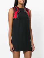 Thumbnail for your product : Versus embroidered shoulder detail dress