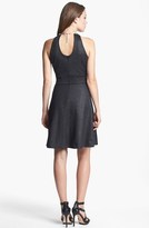 Thumbnail for your product : Donna Ricco Embellished Cutaway Fit & Flare Dress