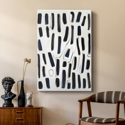 Brayden Studio ABSTRACT Series DLXXVII -Custom Wrapped Gallery Cavas