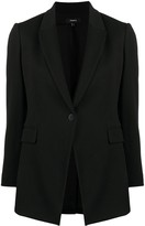 Thumbnail for your product : Theory Crop Sleeve Buttoned Blazer