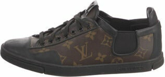 Louis Vuitton Suede Wedge Sneakers - ShopStyle